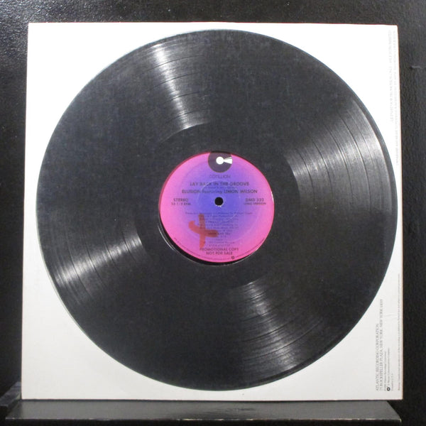 Elusion Ft Limon Wilson - Lay Back In The Groove 12" Mint- DMD 332 Promo Record - Shuga Records