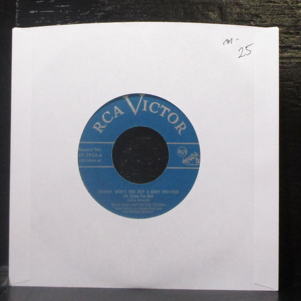 Spike Jones - Mommy, Won't You Buy A Baby Brother 7" Mint- Vinyl 45 RCA 47-3934 - Shuga Records