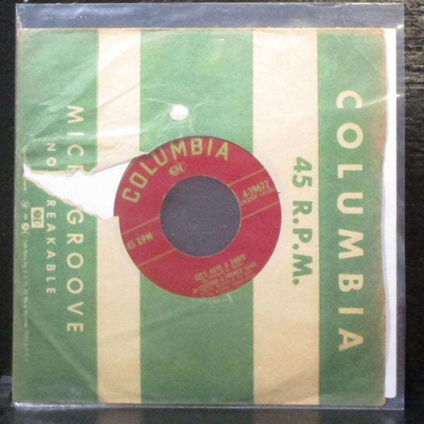 Frankie Laine & Jo Stafford - Hambone / Let's Have A Party 7" VG+ Vinyl 45 1952 - Shuga Records