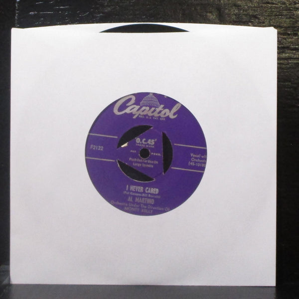 Al Martino - Take My Heart / I Never Cared 7" Mint- Vinyl 45 Capitol F2122 USA - Shuga Records