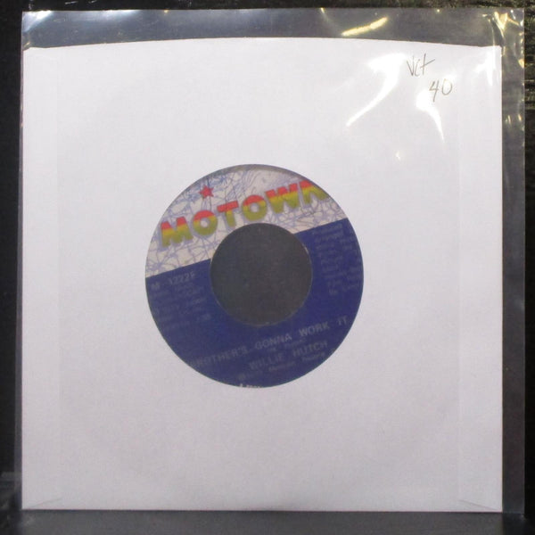 Willie Hutch - Brother's Gonna Work It Out 7" VG+ Vinyl 45 Motown M 1222F USA - Shuga Records