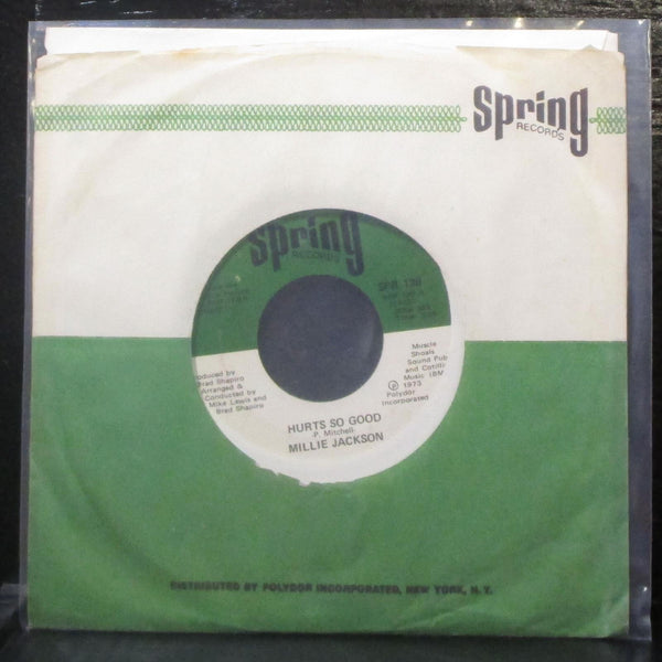 Millie Jackson - Hurts So Good / Love Doctor 7" Mint- Vinyl 45 Spring SPR 139 - Shuga Records