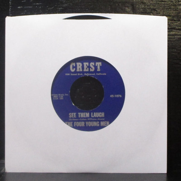 The Four Young Men - You Been Torturing Me 7" VG+ Vinyl 45 Crest 45-1076 USA - Shuga Records