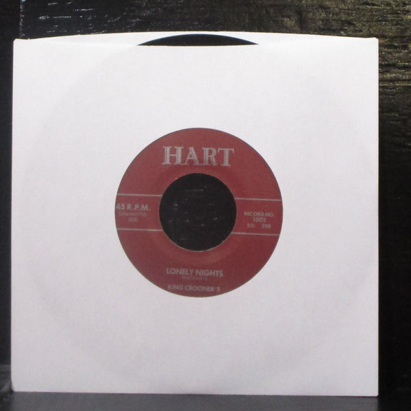 King Crooner's - She's Mine, All Mine / Lonely Nights 7" Mint- Vinyl 45 Hart - Shuga Records
