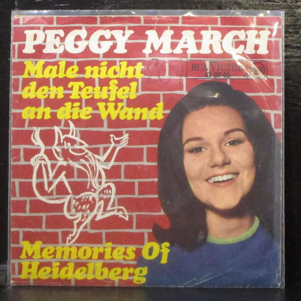 Peggy March - Male Nicht Den Teufel An Die Wand 7" VG+ Vinyl 45 RCA Germany 1966 - Shuga Records