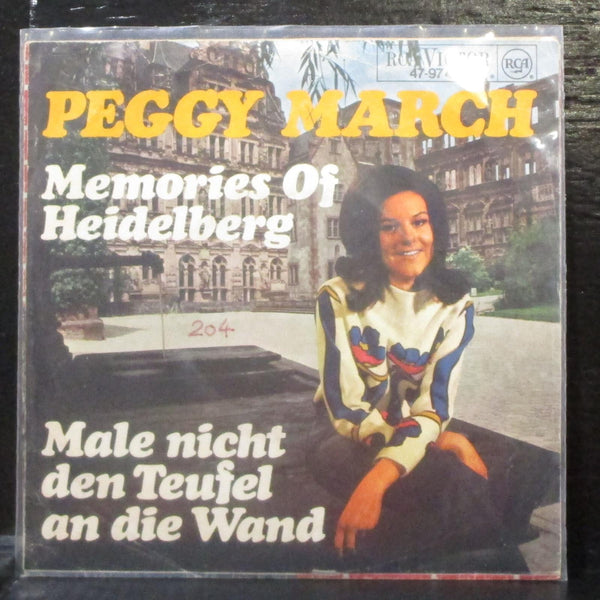 Peggy March - Male Nicht Den Teufel An Die Wand 7" VG+ Vinyl 45 RCA Germany 1966 - Shuga Records