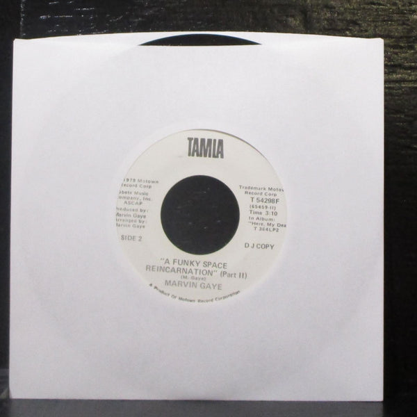 Marvin Gaye - A Funky Space Reincarnation 7" VG+ Promo Vinyl 45 Motown T 54298F - Shuga Records