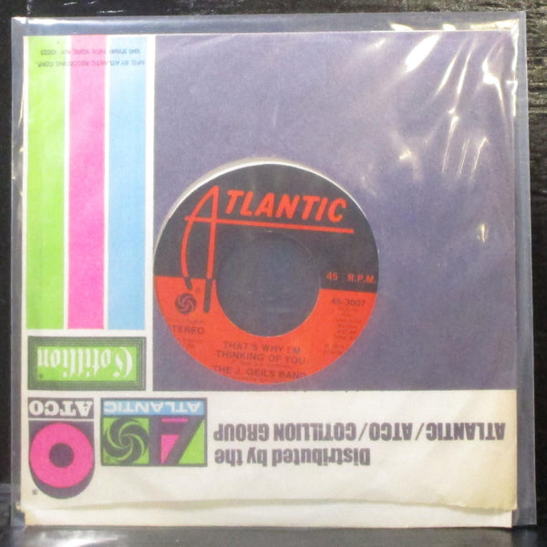 The J. Geils Band - Did You No Wrong 7" Mint- Vinyl 45 Atlantic 45-3007 USA 1973 - Shuga Records