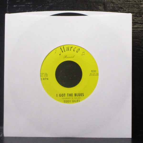 Eddy Giles - Losin' Boy / I Got The Blues 7" Mint- Vinyl 45 Murco 1031 USA 1966 - Shuga Records