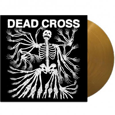 Dead Cross ‎– S/T - New Vinyl Record 2017 Ipecac Limited Edition Pressing on Gold Vinyl with Glow-in-the-Dark Gatefold Sleeve - Hardcore / Heavy Metal