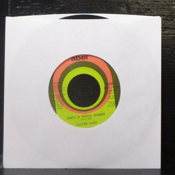 Oliver Sain - Party Hearty / She's A Disco Queen 7" Mint- Vinyl 45 ABET 9463 USA - Shuga Records