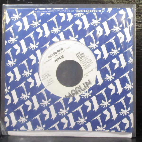 Voyage - Let's Fly Away 7" Mint- Promo Vinyl 45 Marlin 3334 USA 1979 - Shuga Records