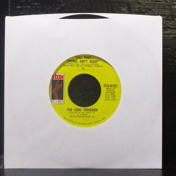 The Soul Children - It Ain't Always What You Do 7" Mint- Vinyl 45 Stax STA-0152 - Shuga Records