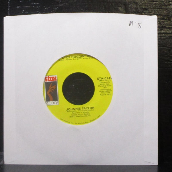 Johnnie Taylor - Stop Teasin' Me 7" Mint- Vinyl 45 Stax STA-0142 USA 1972 - Shuga Records