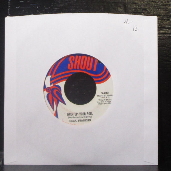 Erma Franklin - Open Up Your Soul 7" Mint- Vinyl 45 Shout S-230 USA 1968 - Shuga Records