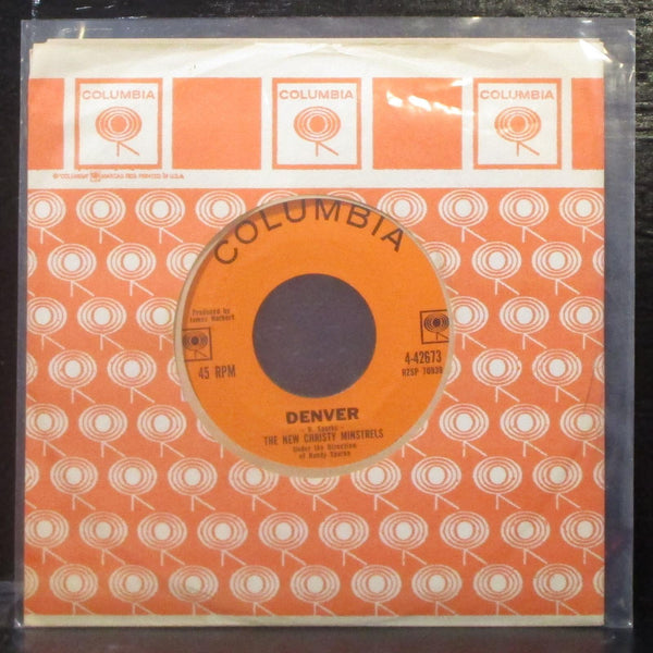 The New Christy Minstrels - Denver / Liza Lee 7" Mint- Vinyl 45 Columbia 4-42673 - Shuga Records