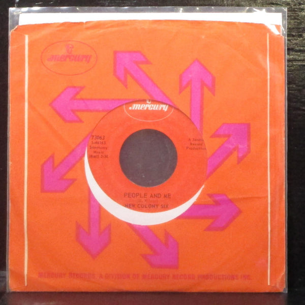 New Colony Six - People And Me / Ride The Wicked Wind 7" Mint- Vinyl 45 Mercury - Shuga Records