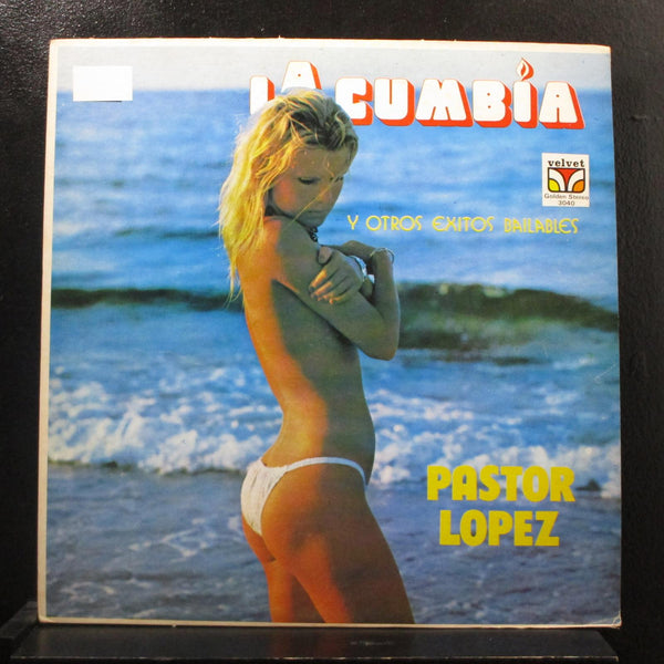 Pastor Lopez - La Cumbia LP VG+ 3040 Puerto Rico 1981 Vinyl Record - Shuga Records
