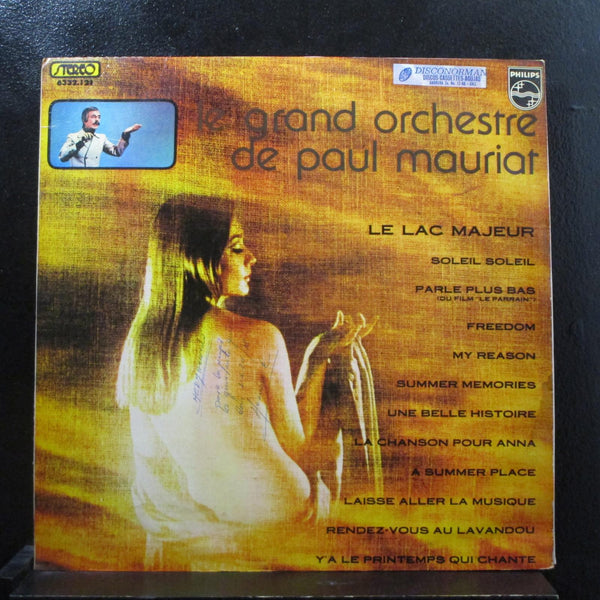 Le Grand Orchetre De Paul Mauriat - Le Lac Majeur LP VG 6332121 Vinyl Record - Shuga Records