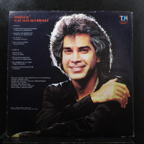 Jose Luis Rodriguez - Atrevete LP VG+ TH-AM 2095 USA 1980 Vinyl Record - Shuga Records