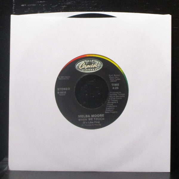 Melba Moore - A Little Bit More / When We Touch 7" Mint- Vinyl 45 Capitol B-5632 - Shuga Records