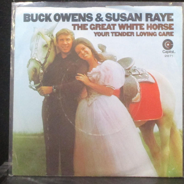 Buck Owens & Susan Raye - The Great White Horse 7" Mint- Vinyl 45 Capitol 2871 - Shuga Records