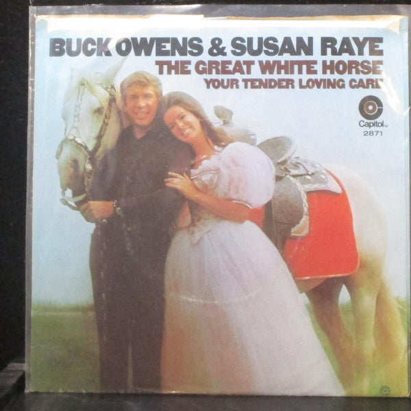 Buck Owens & Susan Raye - The Great White Horse 7" Mint- Vinyl 45 Capitol 2871 - Shuga Records