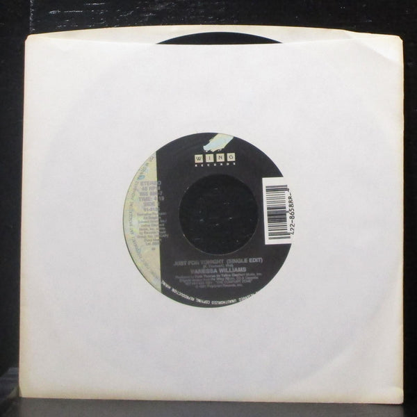 Vanessa Williams - Just For Tonight 7" Mint- Vinyl 45 Wing 865 888-7 USA 1992 - Shuga Records