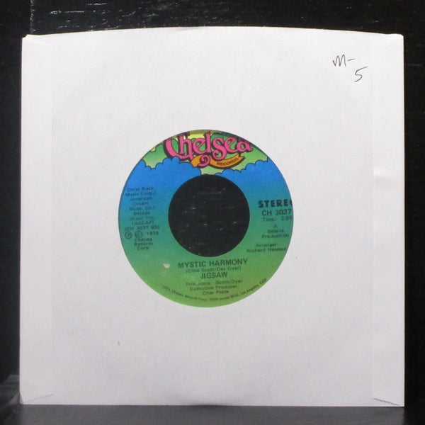 Jigsaw - Love Fire / Mystic Harmony 7" Mint- Vinyl 45 Chelsea CH 3037 USA 1975 - Shuga Records
