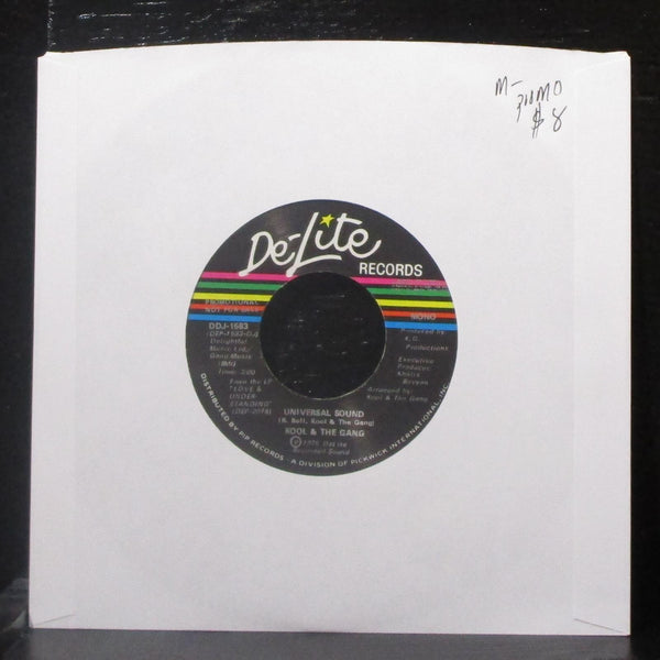 Kool & The Gang - Universal Sound 7" Mint- Promo Vinyl 45 De-Lite DDJ-1583 USA - Shuga Records