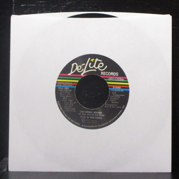 Kool & The Gang - Universal Sound 7" Mint- Promo Vinyl 45 De-Lite DDJ-1583 USA - Shuga Records