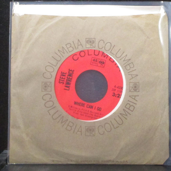 Steve Lawrence - Last Night I Made A Little Girl Cry 7" Mint- Vinyl 45 Columbia - Shuga Records