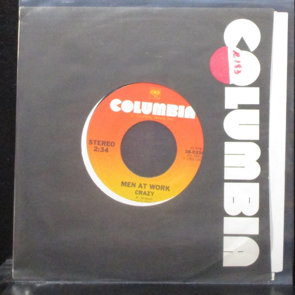 Men At Work - Down Under / Crazy 7" Mint- Vinyl 45 Columbia 38-03303 USA 1982 - Shuga Records