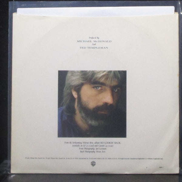 Michael McDonald - No Lookin' Back / Don't Let Me Down 7" Mint- Vinyl 45 WB 1985 - Shuga Records