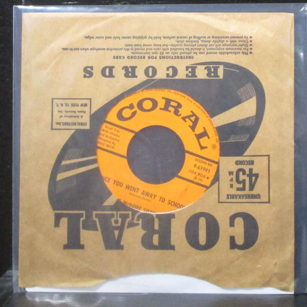 The McGuire Sisters - Ding Dong 7" Mint- Vinyl 45 Coral 9-61991 USA 1958 - Shuga Records