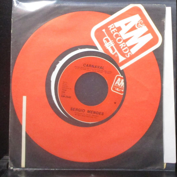 Sergio Mendes - Never Gonna Let You Go / Carnaval 7" Mint- Vinyl 45 AM-2540 USA - Shuga Records