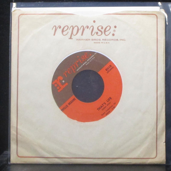 Phyllis McGuire - I Don't Want To Walk Without You 7" VG+ Vinyl 45 Reprise 0310 - Shuga Records