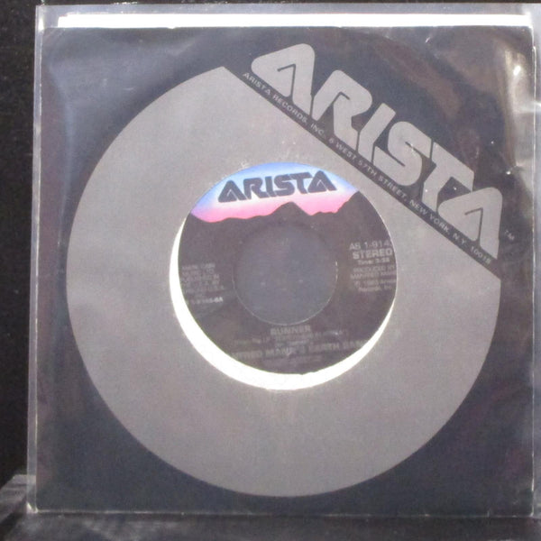 Manfred Mann's Earth Band - Runner 7" Mint- Vinyl 45 Arista AS 1-9143 USA 1983 - Shuga Records