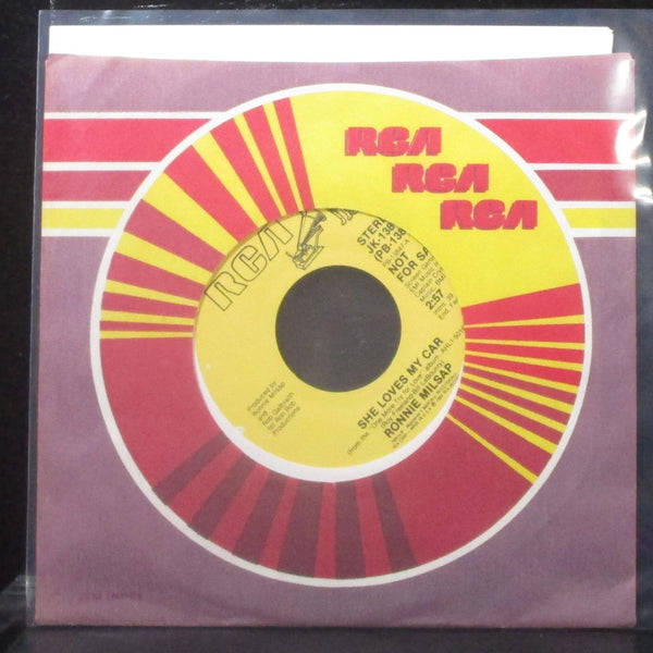 Ronnie Milsap - She Loves My Car 7" Mint- Promo Vinyl 45 RCA JK-13847 USA 1984 - Shuga Records