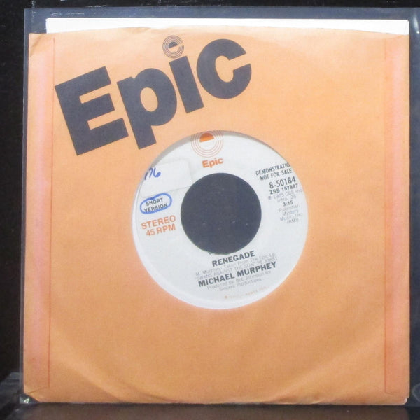 Michael Murphey - Renegade 7" VG+ Promo Vinyl 45 Epic 8-50184 USA 1975 - Shuga Records