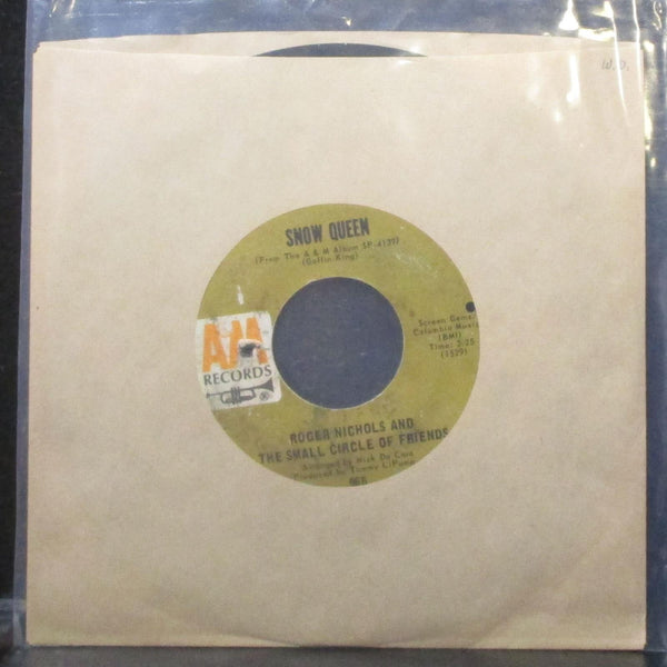 Roger Nichols - Kinda Wasted Without You / Snow Queen 7" VG Vinyl 45 A&M 965 - Shuga Records