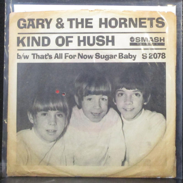 Gary & The Hornets - Kind Of Hush / That's All For Now Sugar Baby 7" Vinyl 45 - Shuga Records