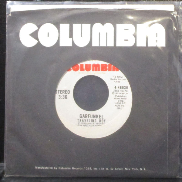 Garfunkel - Traveling Boy 7" Mint- Promo Vinyl 45 Columbia 4-46030 USA 1973 - Shuga Records