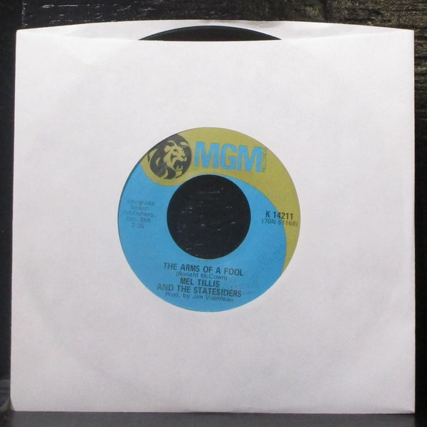 Mel Tillis & The Statesiders - Veil Of White Lace 7" VG+ Vinyl 45 MGM K 14211 - Shuga Records