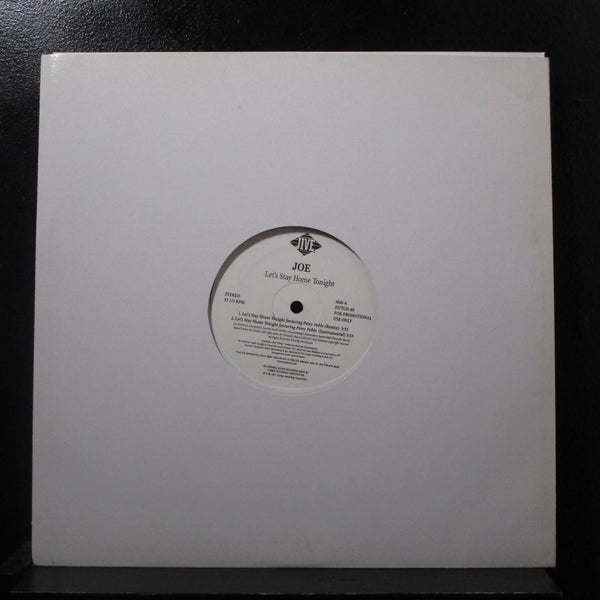 Joe - Let's Stay Home Tonight (Remix) 12" VG+ DUTCH-40 Promo 2001 Vinyl Record - Shuga Records