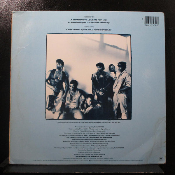 Lisa Lisa & Cult Jam Ft Full Force - Someone To Love Me For Me 12" VG+ 44-07479 - Shuga Records