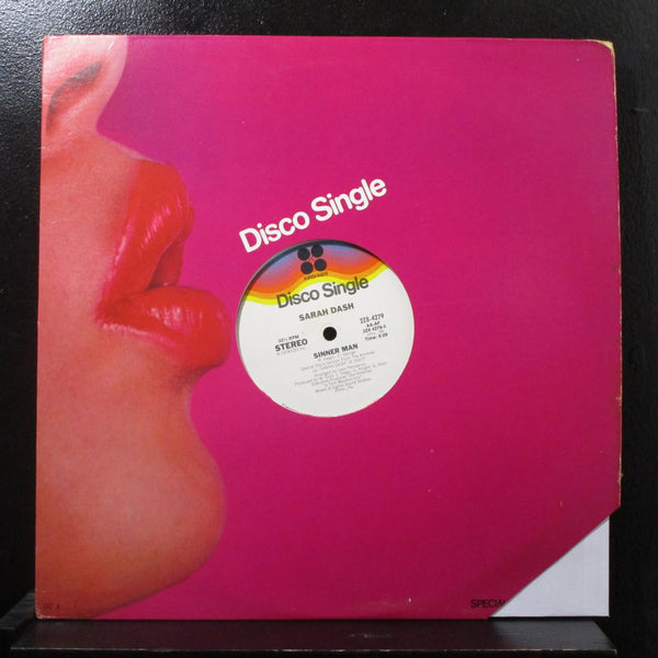 Sarah Dash - Sinner Man / Look But Don't Touch 12" VG+ 2Z8-4279 Vinyl Record - Shuga Records