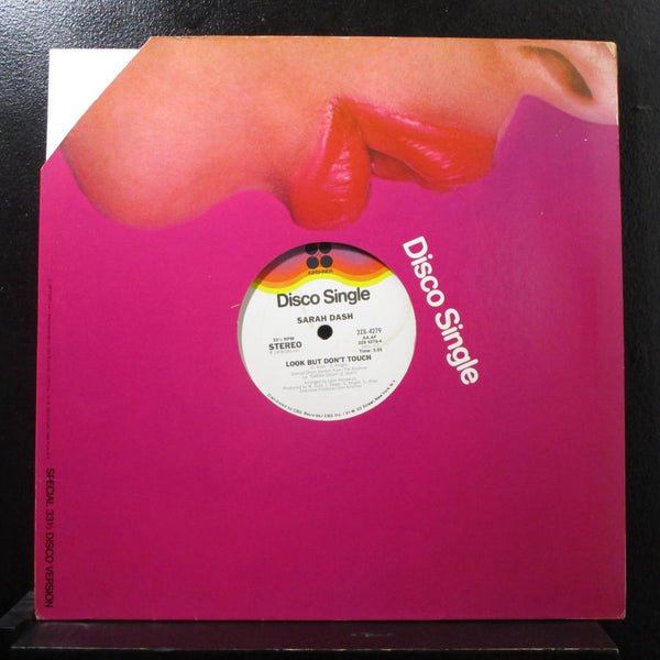 Sarah Dash - Sinner Man / Look But Don't Touch 12" VG+ 2Z8-4279 Vinyl Record - Shuga Records