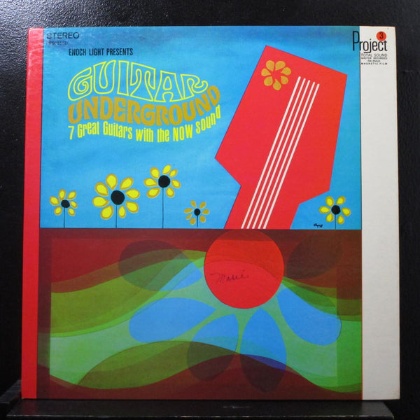 Guitar Underground - 7 Great Guitars With The Now Sound LP VG+ PR 5015 SD Record - Shuga Records