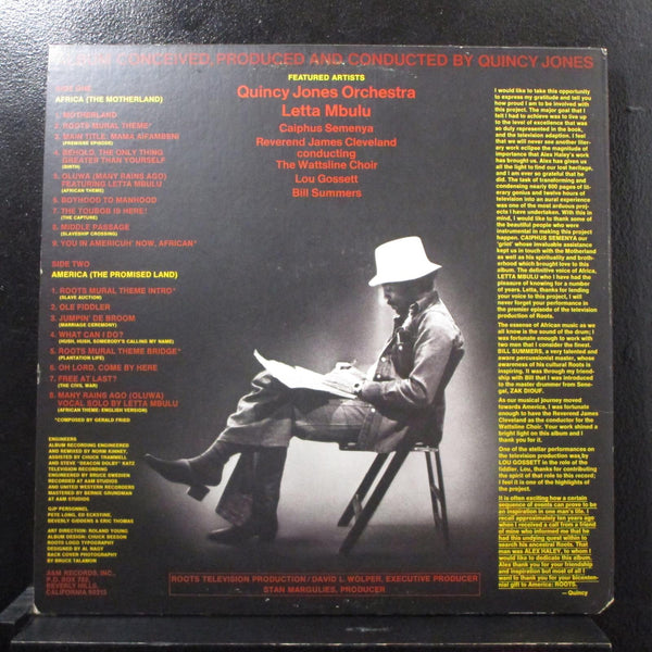 Quincy Jones - Roots (The Saga Of An American Family) LP Mint- SP-4626 w/Poster - Shuga Records
